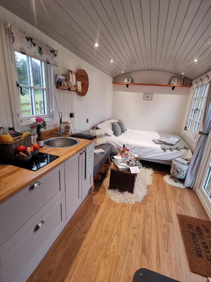 Vila Elvan Farm Shepherd'S Hut Exeter Exteriér fotografie