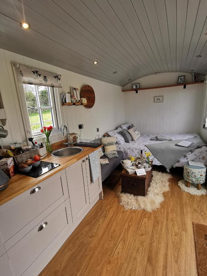 Vila Elvan Farm Shepherd'S Hut Exeter Exteriér fotografie