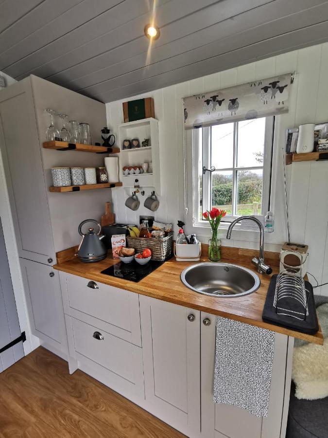Vila Elvan Farm Shepherd'S Hut Exeter Exteriér fotografie
