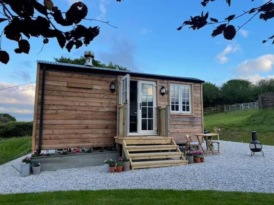 Vila Elvan Farm Shepherd'S Hut Exeter Exteriér fotografie