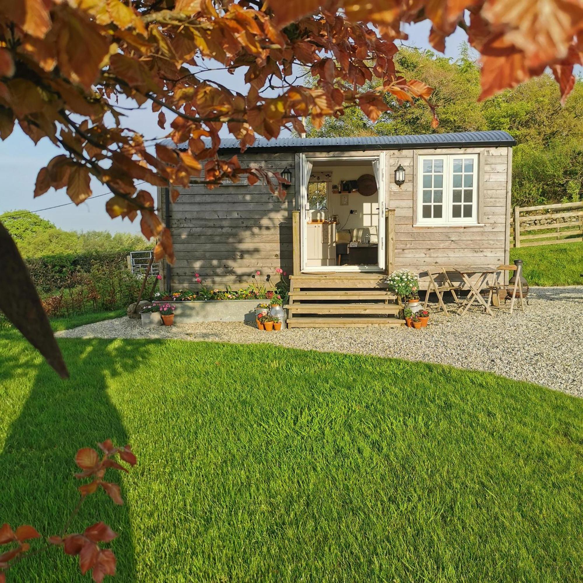 Vila Elvan Farm Shepherd'S Hut Exeter Exteriér fotografie